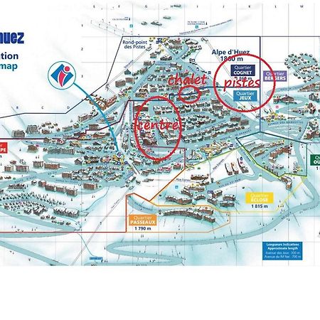Appartement En Chalet 4 Etoiles Huez Zewnętrze zdjęcie