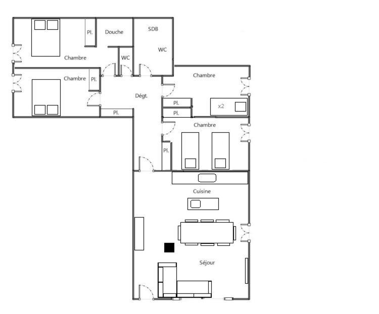 Appartement En Chalet 4 Etoiles Huez Zewnętrze zdjęcie